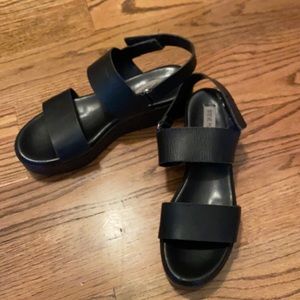 Steve Madden Platform sandals.